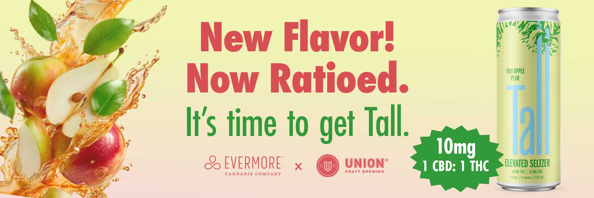 Tall Seltzer - New Flavors, Double the Dose!